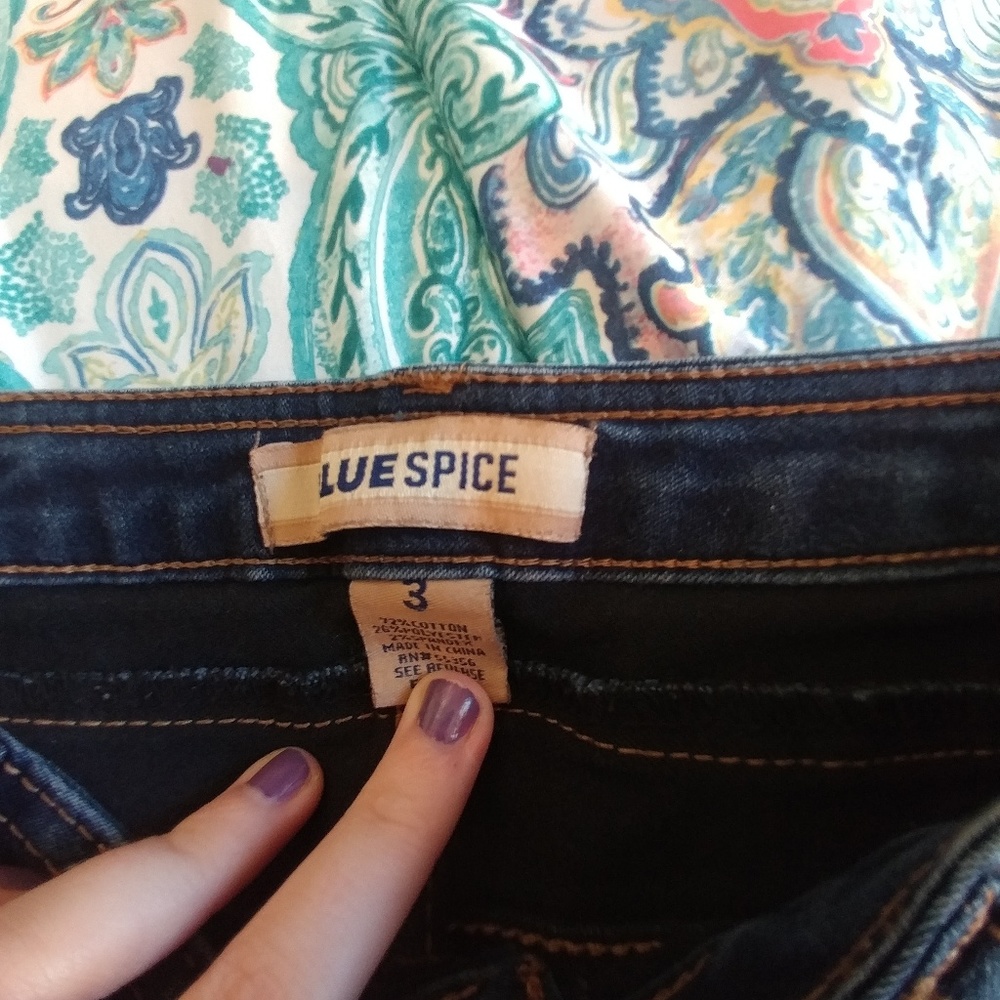 Blue spice jeans